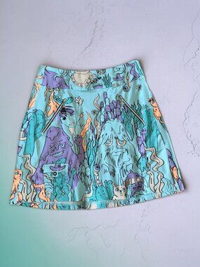 JAMIE SADOCK Monster Party Active Pickleball Tennis Skirt Skort Size 2